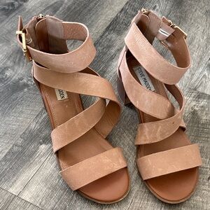 Steve Madden Women's Blush Strappy Heels